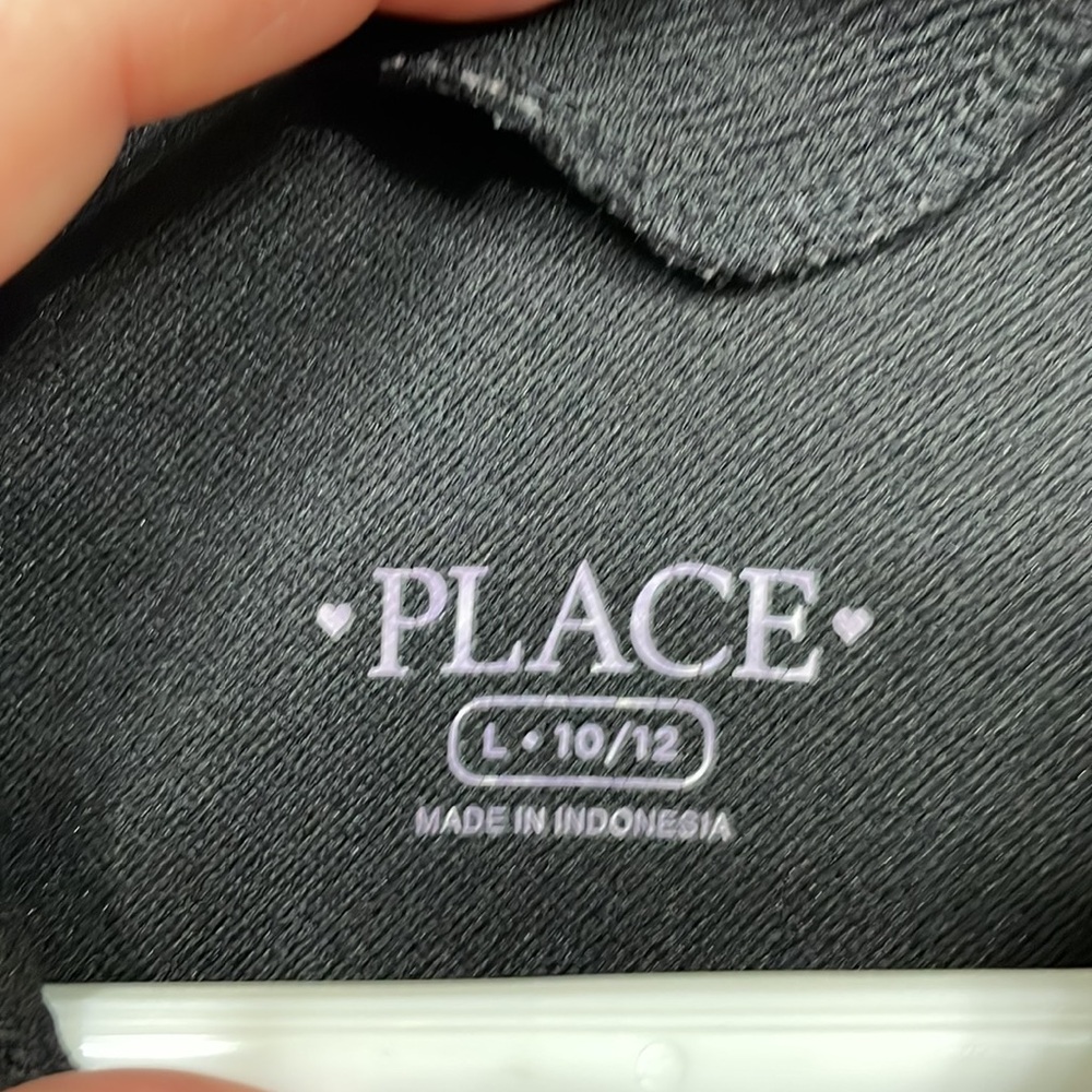 Childrens place size large (10/12) black dress - Picture 5 of 6